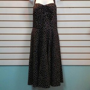 White House Black Market polka dot sundress